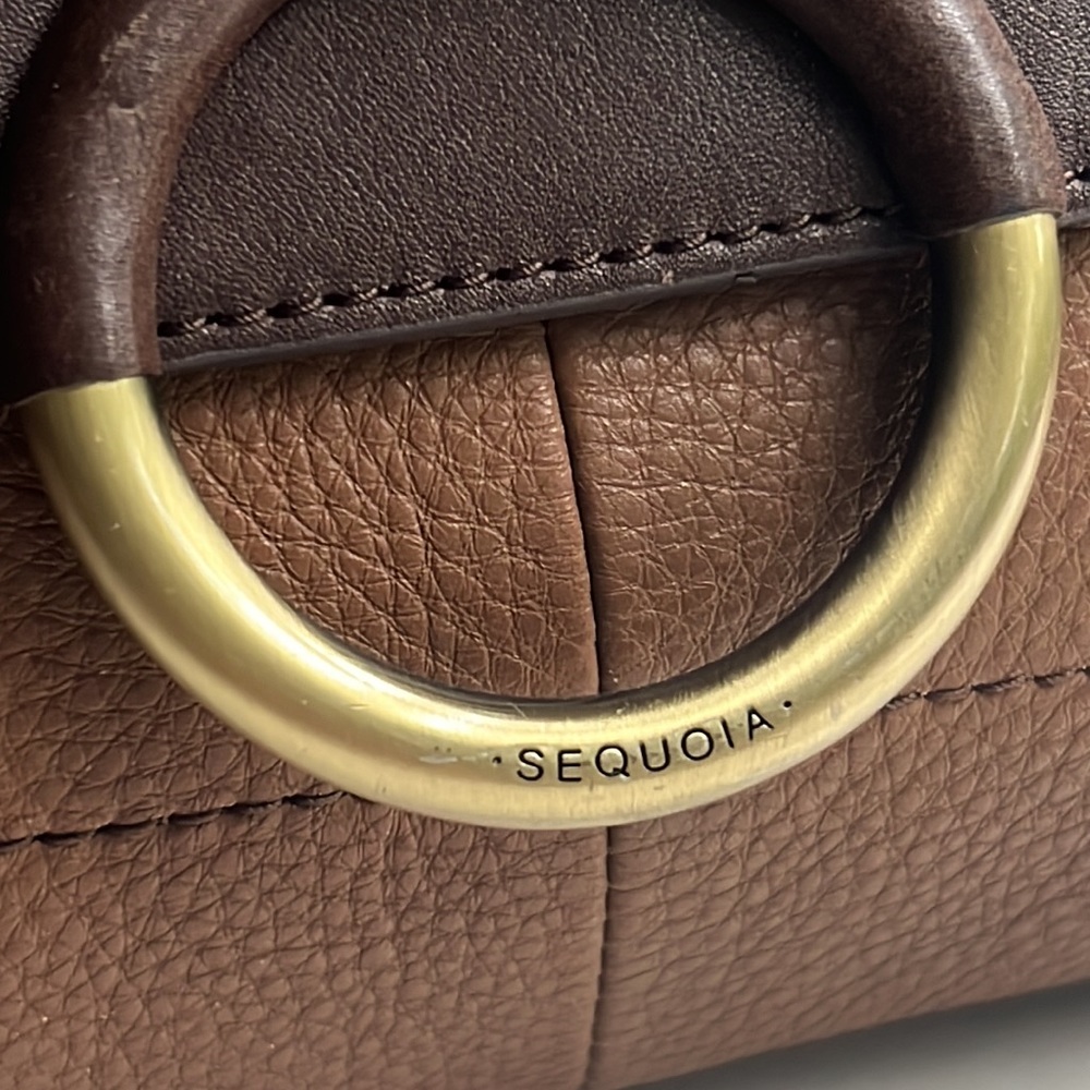 stunning SEQUOIA Paris brown leather bag - Picture 4 of 13